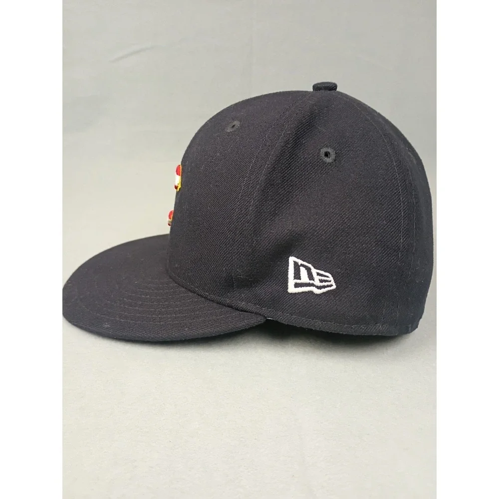 Chicargo Cubs Fitted Hat 7 Uesd Era 59 Fifty Fourth Of July American Flag Cap